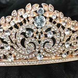 Source Unknown | Accessories | Bridal Headpiece Tiara Crown  display picture 3